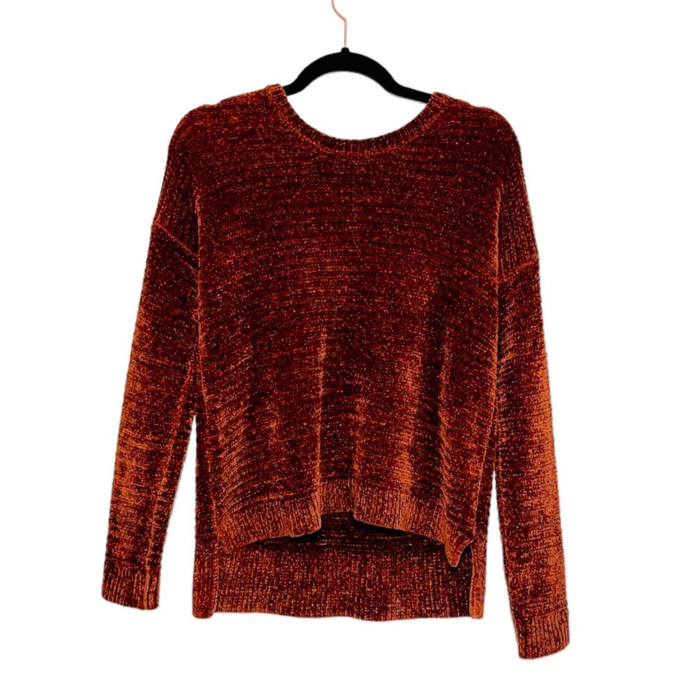 Pink Rose High Low Sweater